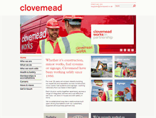 Tablet Screenshot of clovemead.co.uk
